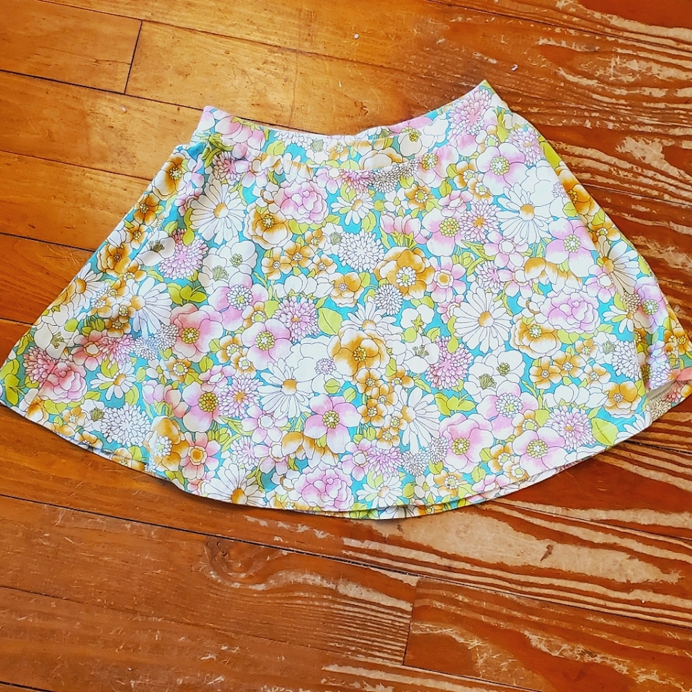 Cute floral skirt